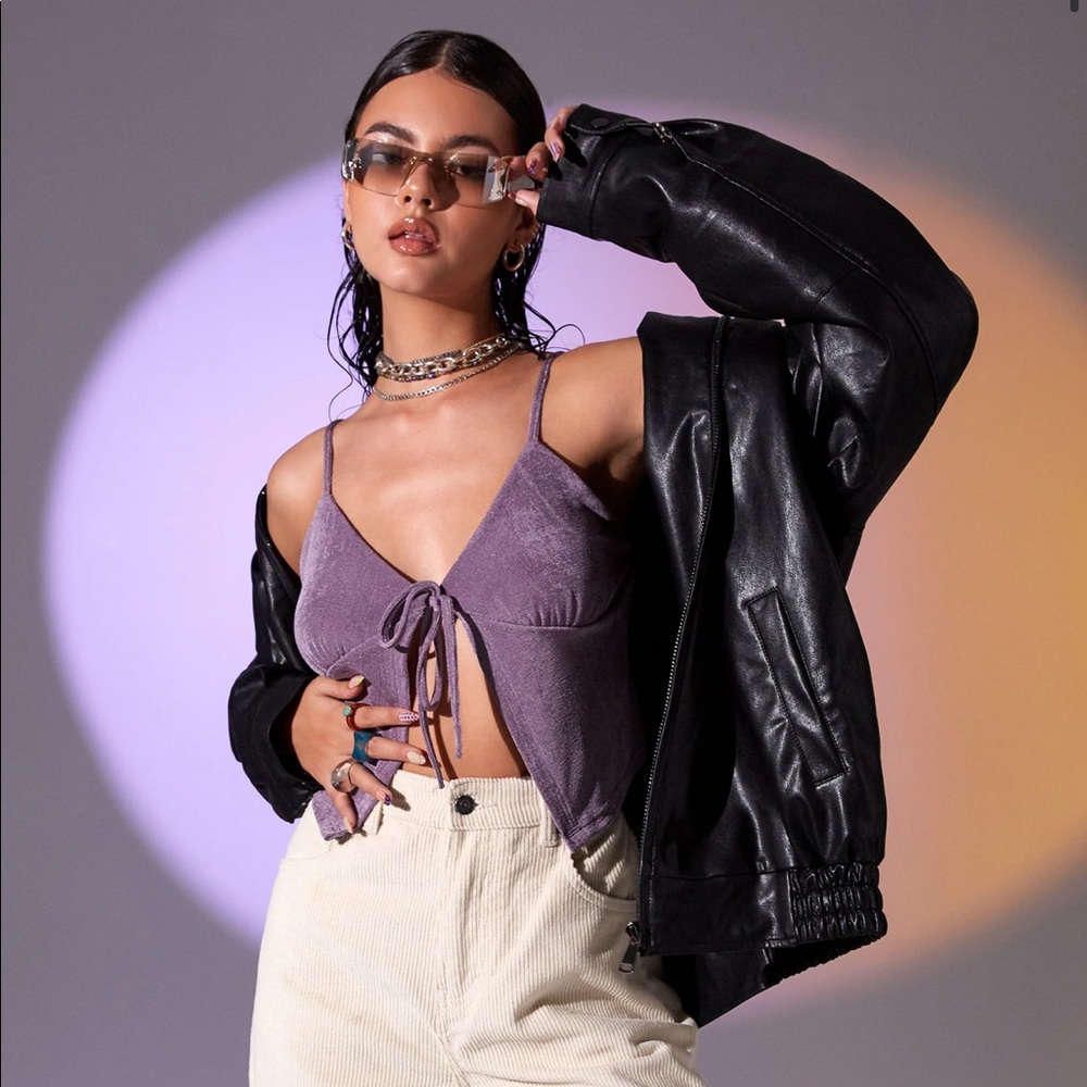 Motel Rocks Cami Top in Lavender